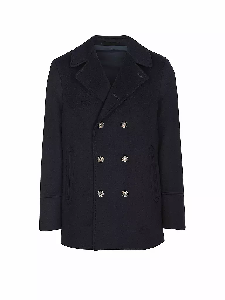 ELEVENTY | Cappotto di lana | Blu scuro
