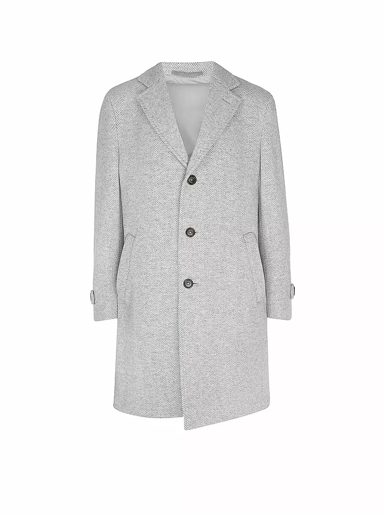 ELEVENTY | Cappotto di lana | Grigio chiaro