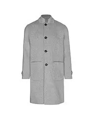 ELEVENTY | Cappotto in lana reversibile | Grigio chiaro