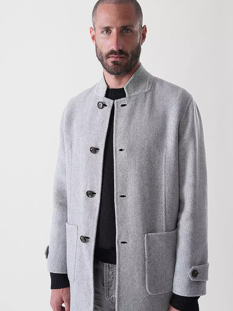 ELEVENTY | Cappotto in lana reversibile | 