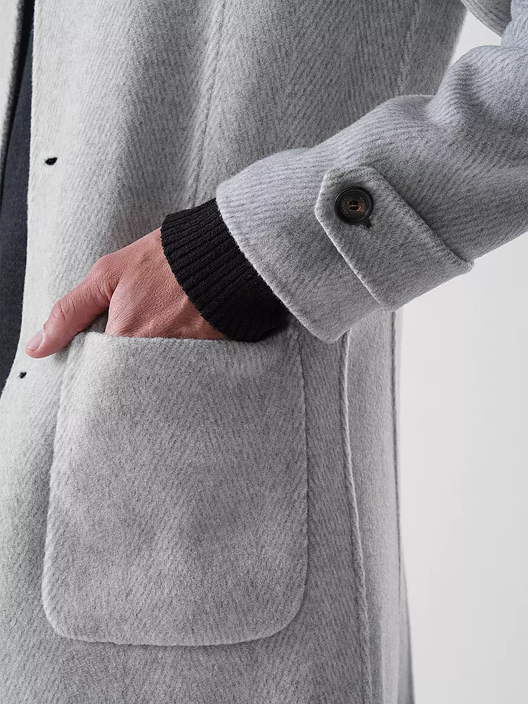 ELEVENTY | Cappotto in lana reversibile | 