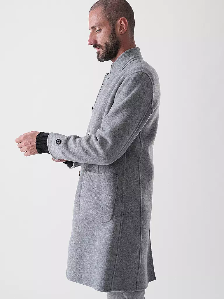 ELEVENTY | Cappotto in lana reversibile | 