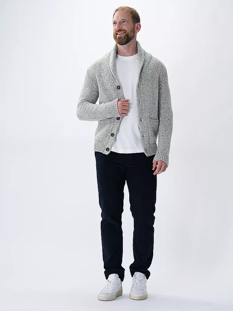 ELEVENTY | Cardigan in cashmere | Grigio chiaro