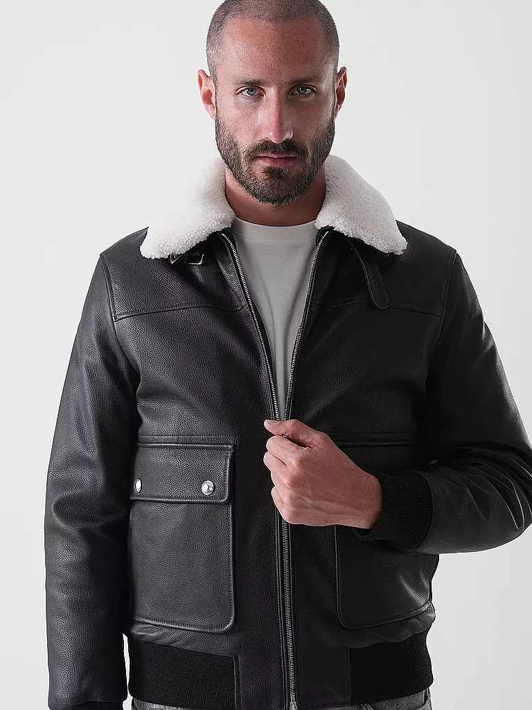 ELEVENTY | Giacca di pelle | 