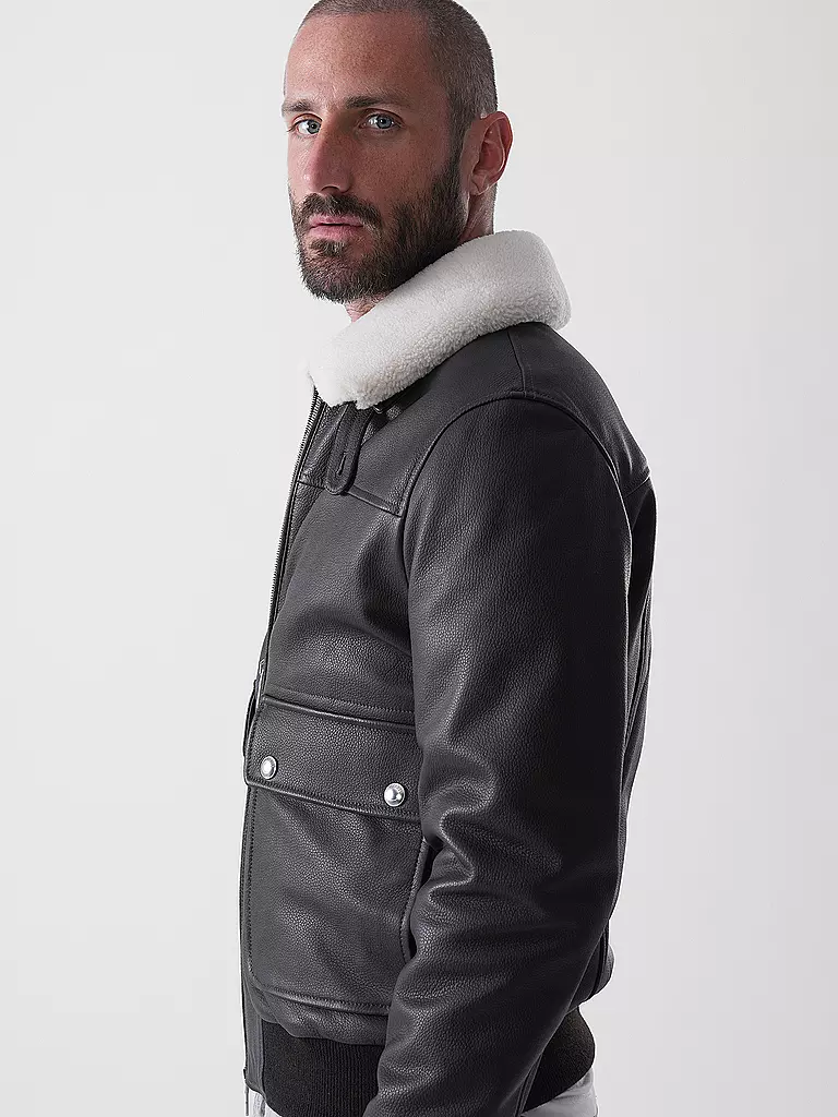 ELEVENTY | Giacca di pelle | 