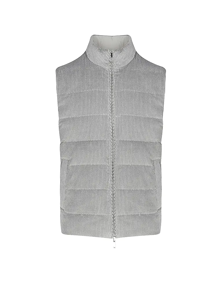 ELEVENTY | Gilet reversibile | Grigio chiaro