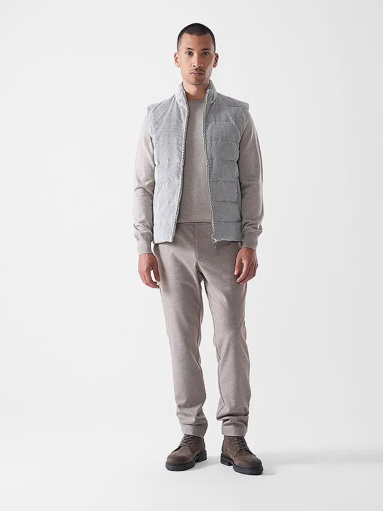 ELEVENTY | Gilet reversibile | Grigio chiaro