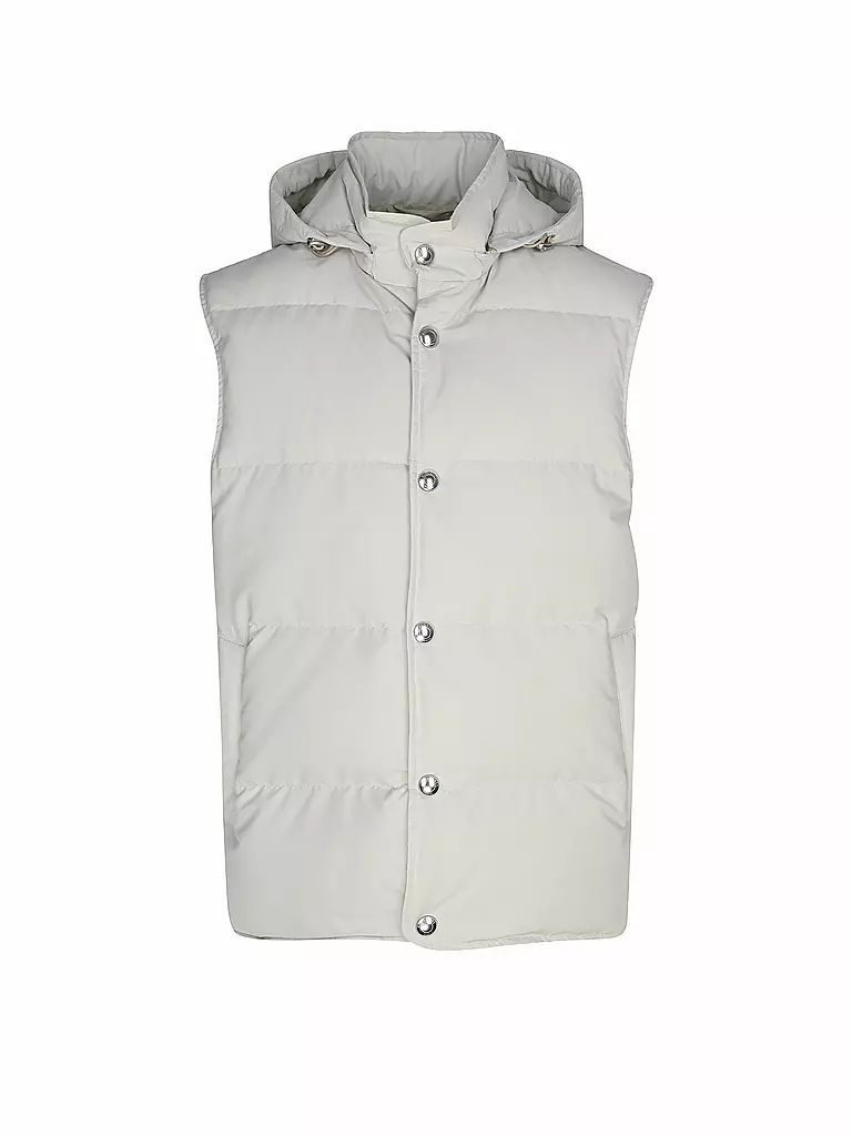 ELEVENTY | Gilet trapuntato in piuma LOROPAINA | Beige