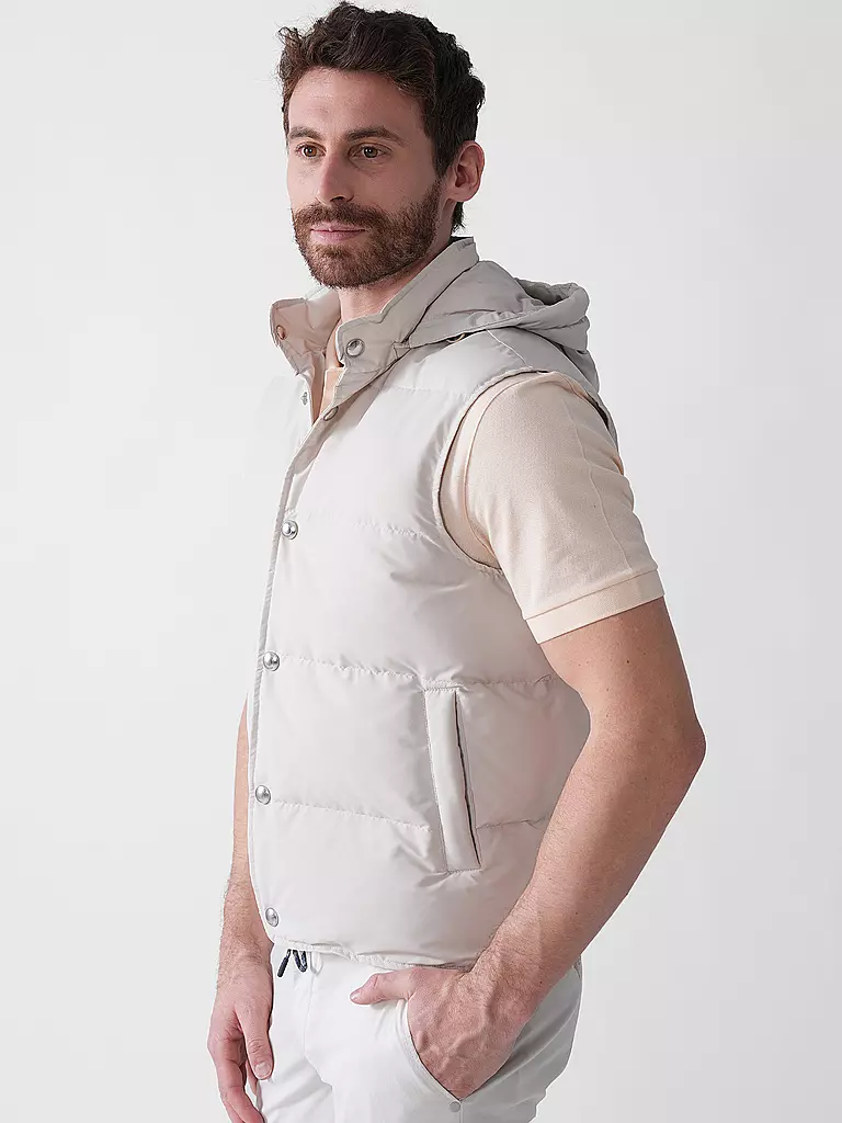 ELEVENTY | Gilet trapuntato in piuma LOROPAINA | 