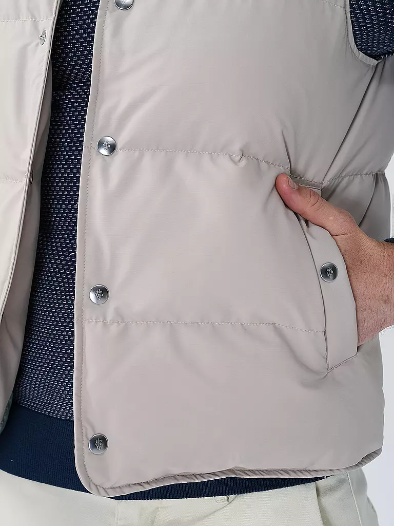 ELEVENTY | Gilet trapuntato in piuma | 
