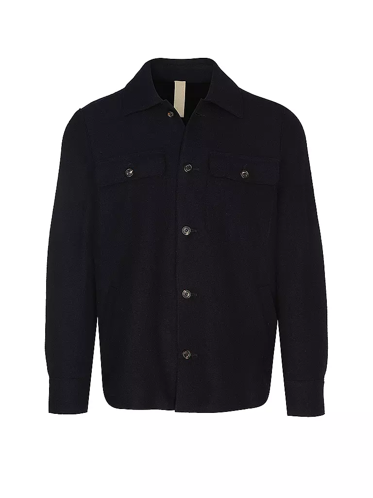 ELEVENTY | Overshirt | Blu scuro