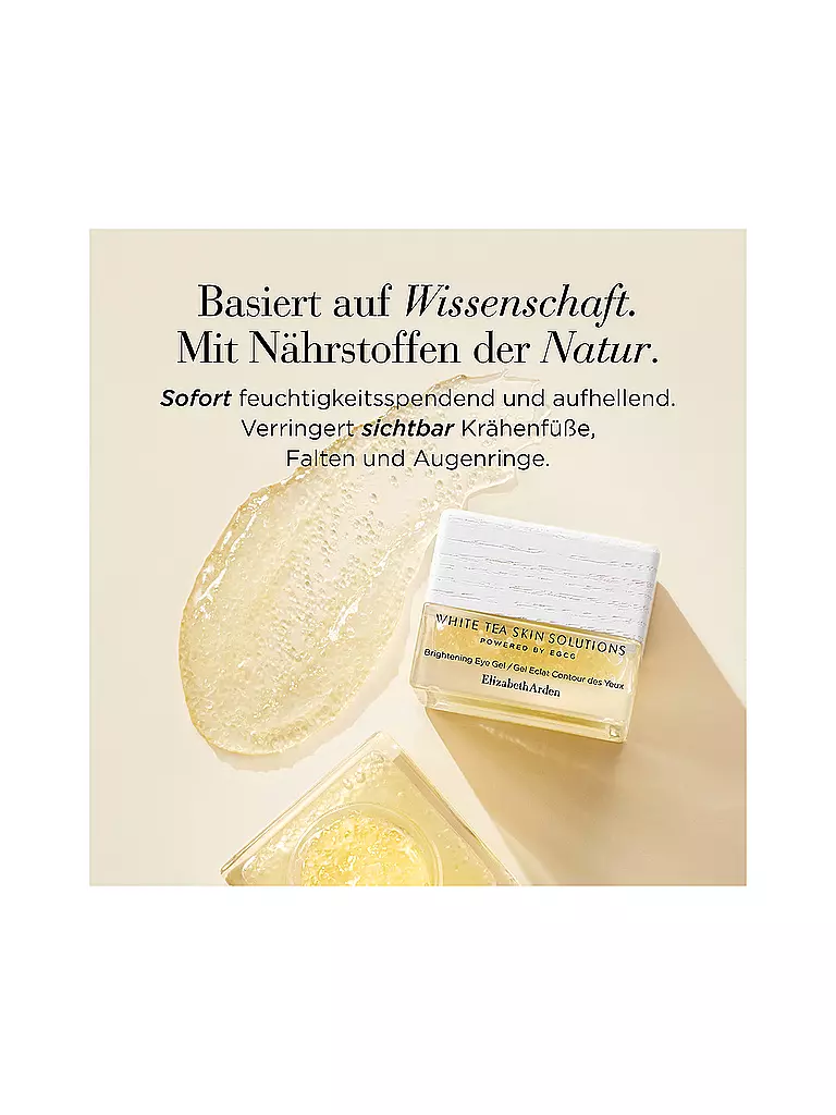 ELIZABETH ARDEN | White Tea Skin Solutions Gel Occhi Illuminante 15ml | 