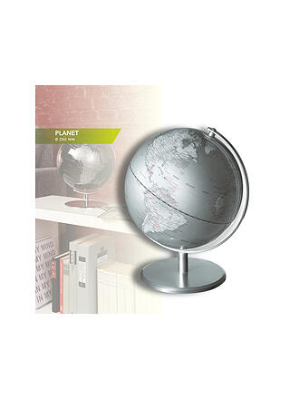 EMFORM | Globo da tavolo - Planet 25cm Argento