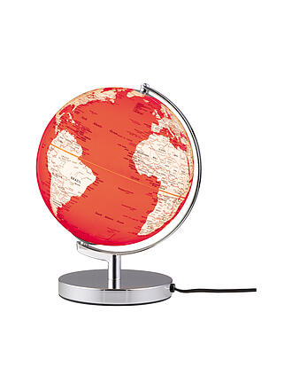 EMFORM | Globo luminoso Terra Light 25 cm rosso/bianco