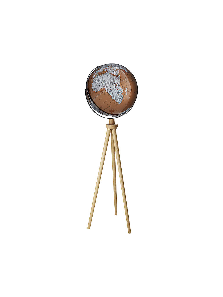 Globo da terra su supporto - Sputnik 43 cm bronzo/argento nessun colore