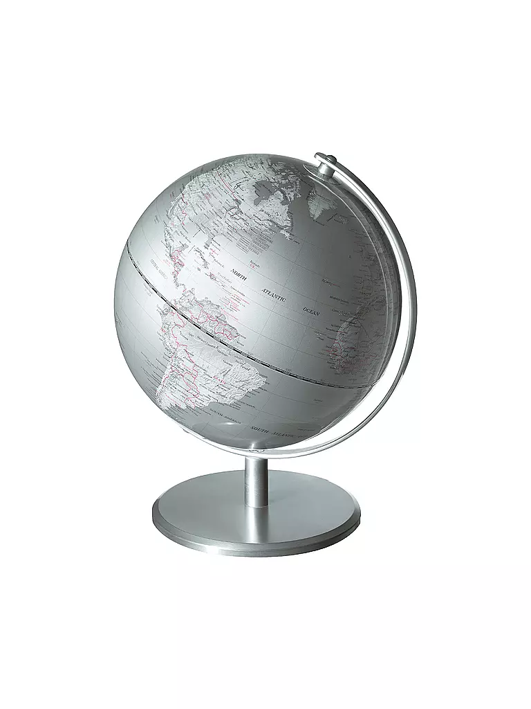 EMFORM | Globo da tavolo - Planet 25cm Argento | Senza colore