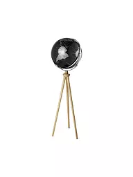 EMFORM | Globo da terra su supporto - Sputnik 43 cm nero/argento | Senza colore