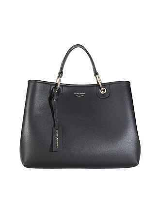 EMPORIO ARMANI | Borsa in pelle - Shopper MYEA medium