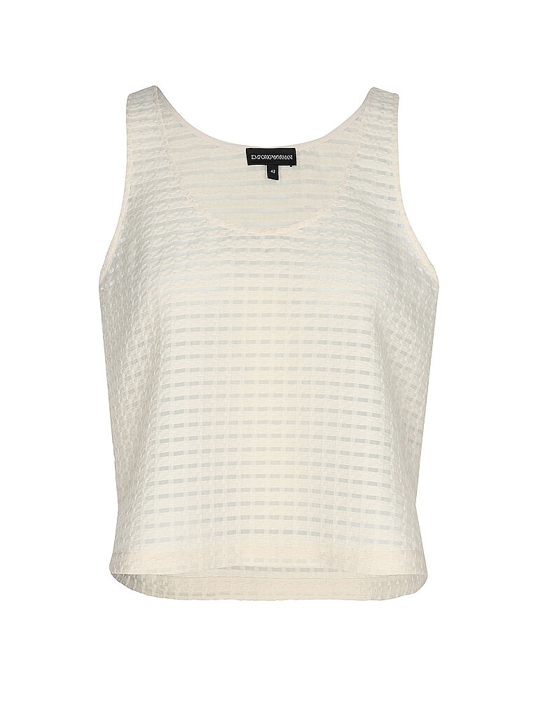 Emporio Armani Top crema 38