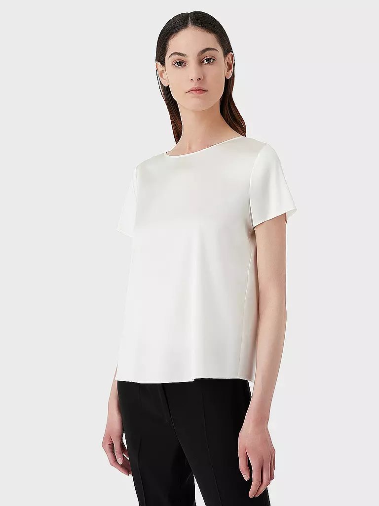 EMPORIO ARMANI | Blusa-camicia | Crema