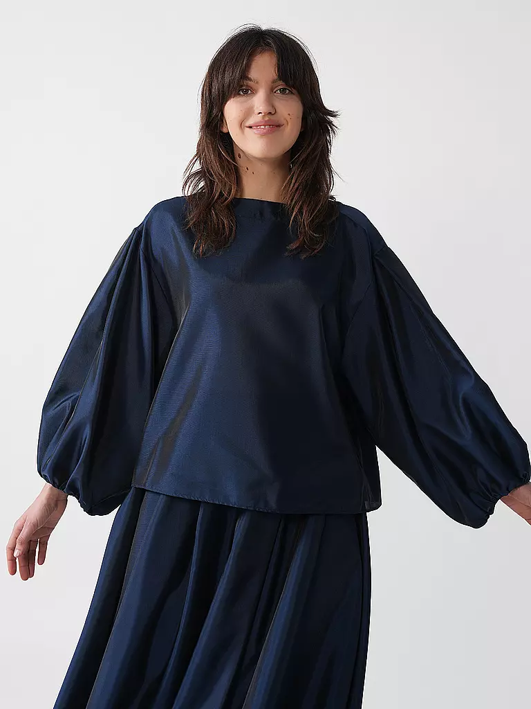 EMPORIO ARMANI | Blusa-camicia | Blu scuro