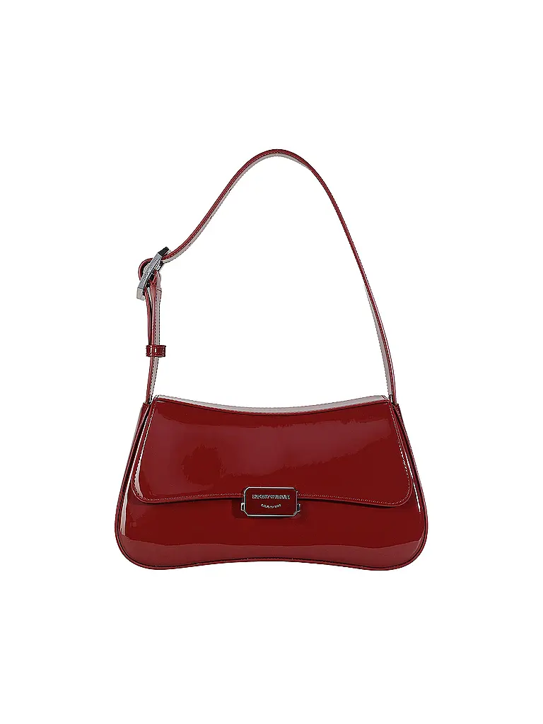 EMPORIO ARMANI | Borsa in pelle - Mini Bag CASSANDRA Medium | Rosso scuro