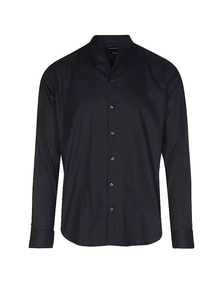 EMPORIO ARMANI | Camicia Slim Fit | Blu scuro
