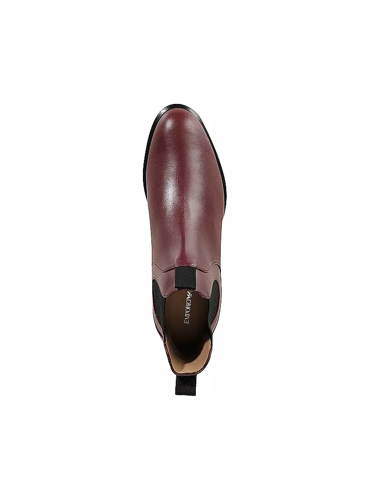 EMPORIO ARMANI | Chelsea Boots | Rosso scuro