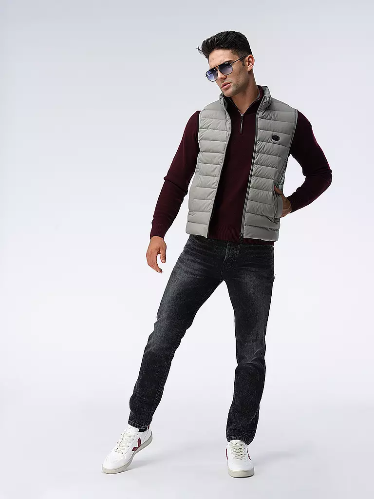 EMPORIO ARMANI | Daunensteppgilet  | Grigio chiaro