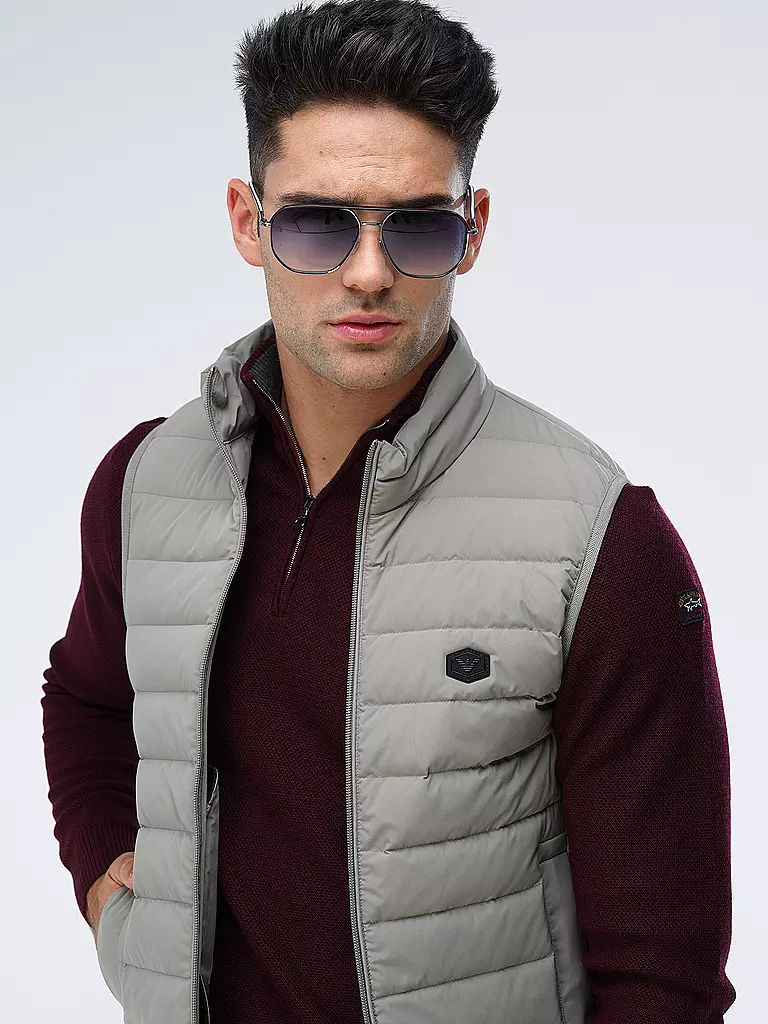 EMPORIO ARMANI | Daunensteppgilet  | Grigio chiaro