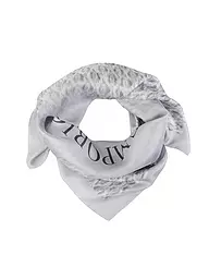 EMPORIO ARMANI | Foulard di seta | Grigio chiaro
