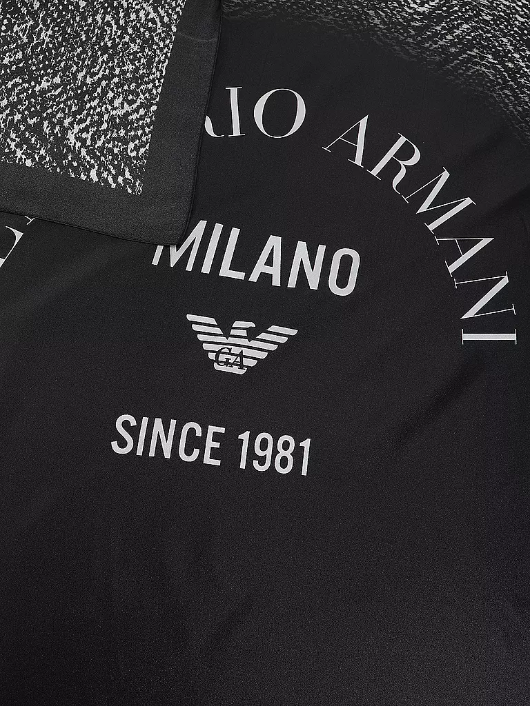 EMPORIO ARMANI | Foulard di seta | Grigio