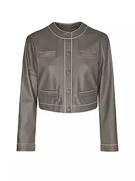 EMPORIO ARMANI | Giacca in pelle | Marrone