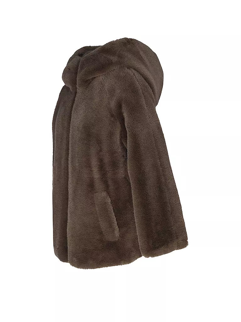 EMPORIO ARMANI | Giacca reversibile effetto pelliccia | 