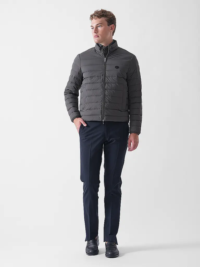 EMPORIO ARMANI | Giacca trapuntata leggera ESSENTIAL | Grigio