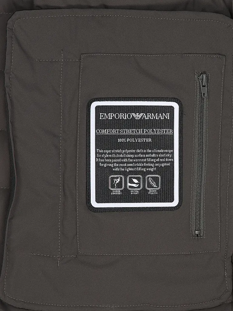EMPORIO ARMANI | Gilet trapuntato in piuma ESSENTIAL | 