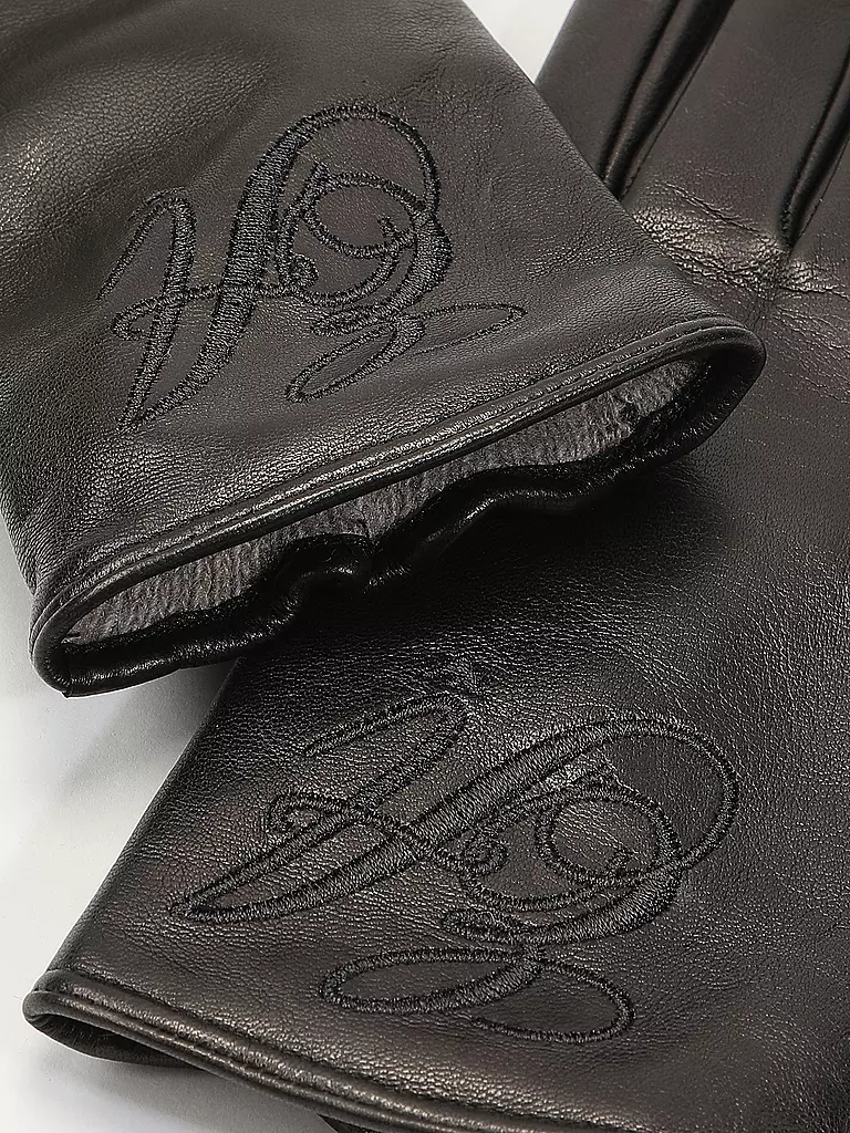 EMPORIO ARMANI | Guanti in pelle | Nero