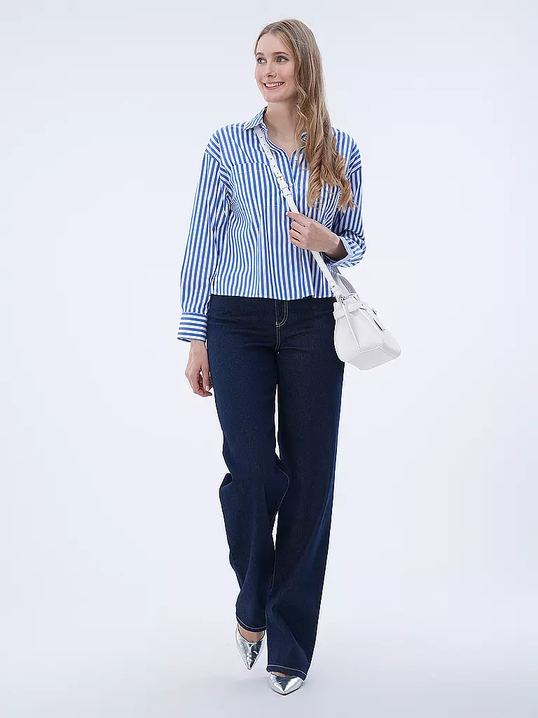 EMPORIO ARMANI | Jeans Wide Leg Fit  | Blu
