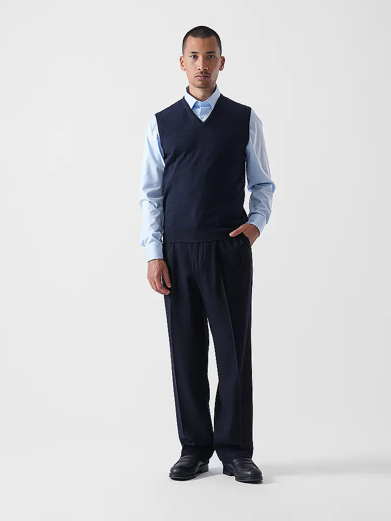 EMPORIO ARMANI | Pantaloni da abito | Blu scuro