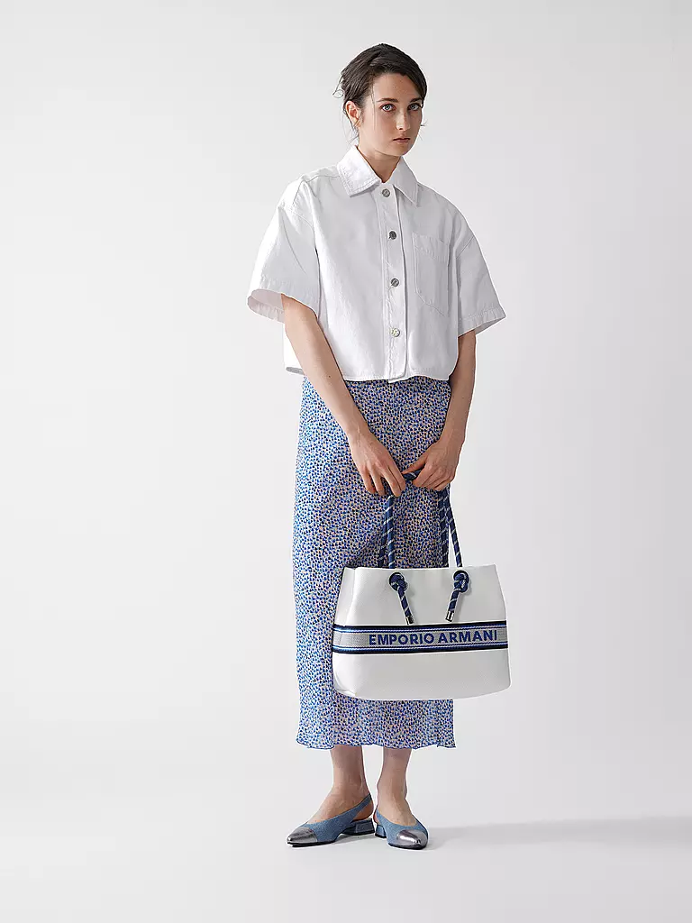 EMPORIO ARMANI | Tasche - Shopper MYEA Medium | Bianco