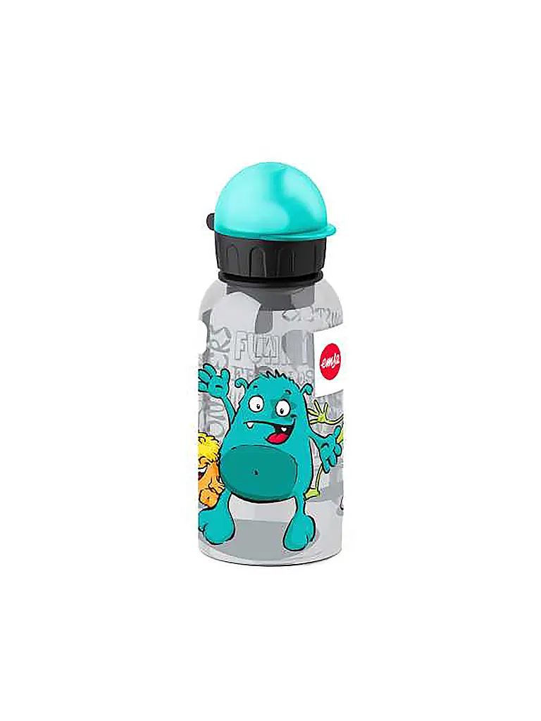 EMSA | Set regalo 2 pz. Lunchbox e borraccia MONSTER Turchese | 