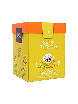 ENGLISH TEA SHOP | Miscela di tè biologico Lemongrass, Zenzero e Agrumi 80g