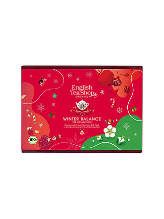 ENGLISH TEA SHOP | Tè invernale 12 bustine Winter Balance Rosso