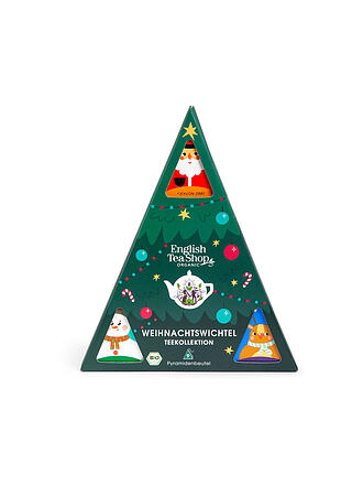 ENGLISH TEA SHOP | Tè invernale 9 bustine Gnomo di Natale verde scuro