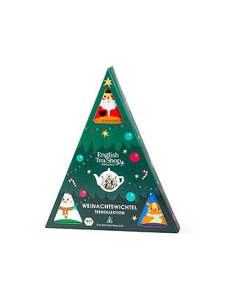 ENGLISH TEA SHOP | Tè invernale 9 bustine Gnomo di Natale verde scuro