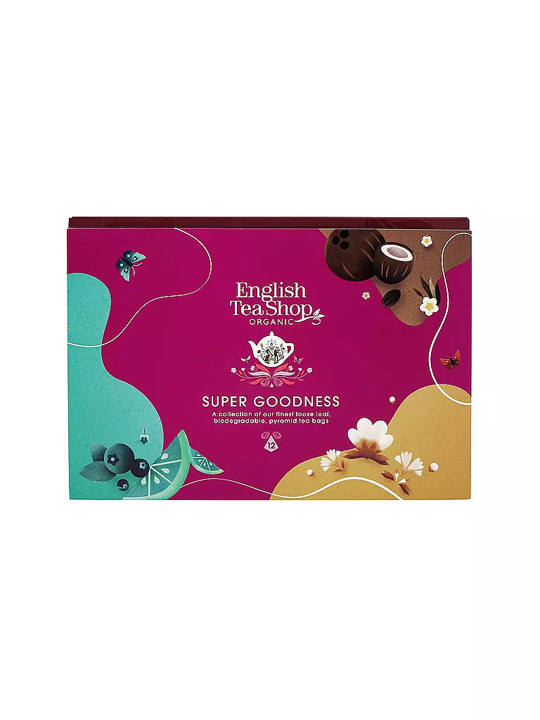 ENGLISH TEA SHOP | Confezione regalo Super Goodness 12 bustine | Multicolore