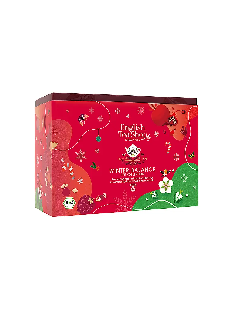 ENGLISH TEA SHOP | Tè invernale 12 bustine Winter Balance Rosso | Rosso