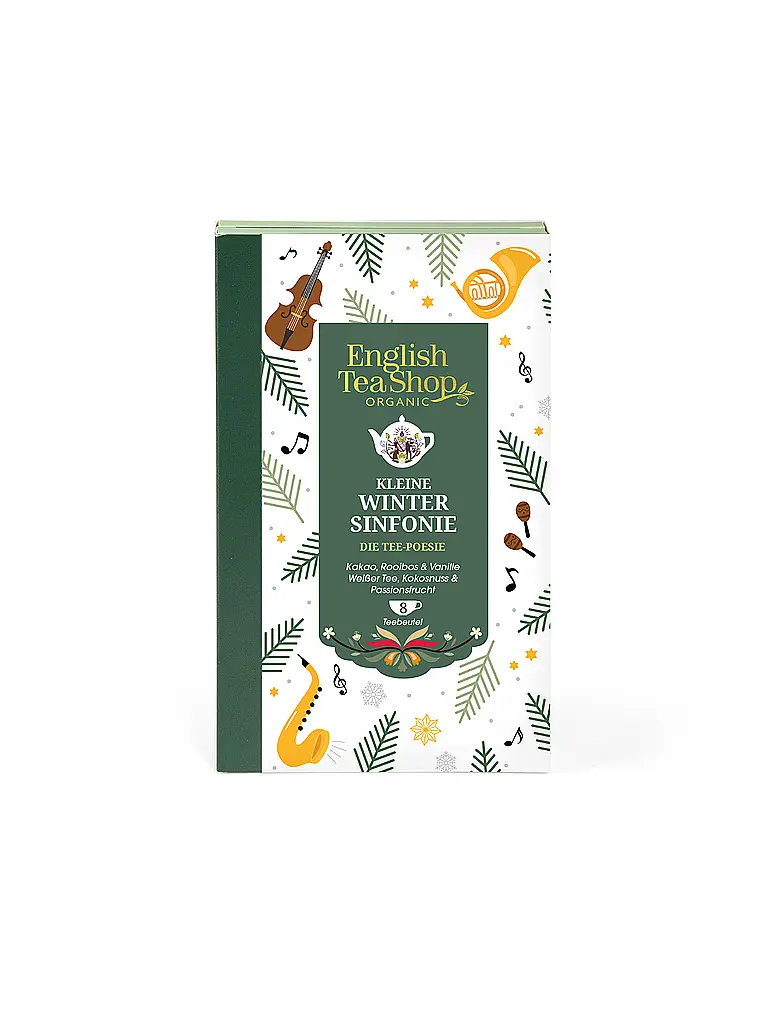 ENGLISH TEA SHOP | Wintertee 8 bustine Sinfonia invernale bianco | Bianco