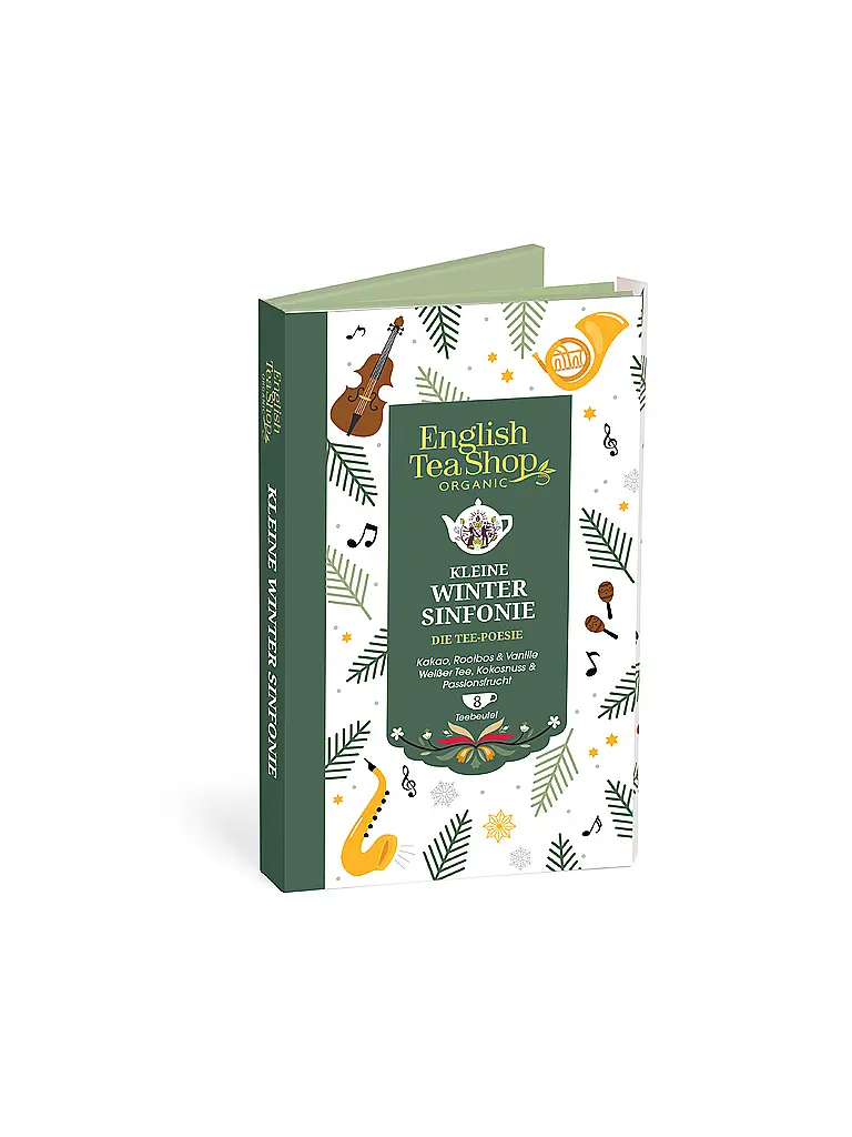ENGLISH TEA SHOP | Wintertee 8 bustine Sinfonia invernale bianco | 