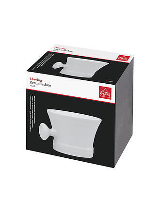 ERBE | Ciotola da barba in ceramica, bianca